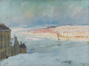 Levis from Quebec by Maurice Galbraith Cullen